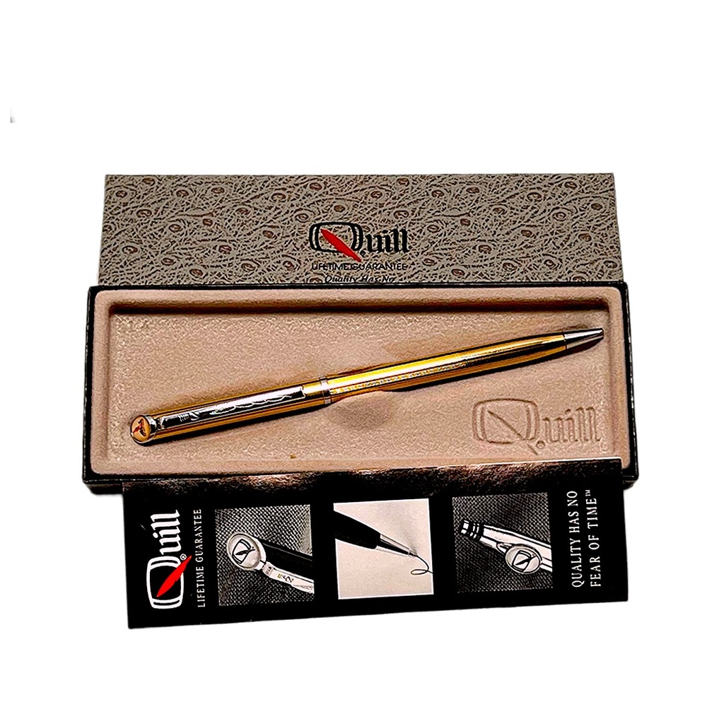 Quill Vintage Ornate Ink Pen In The Box Never Used For “AGES” The Ages Group